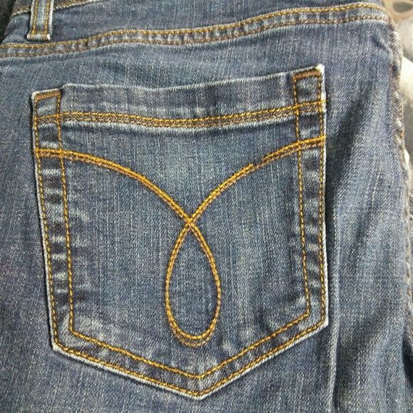 Womens Calvin Klein Skinny 29/8 Blue Jeans - Picture 6 of 6